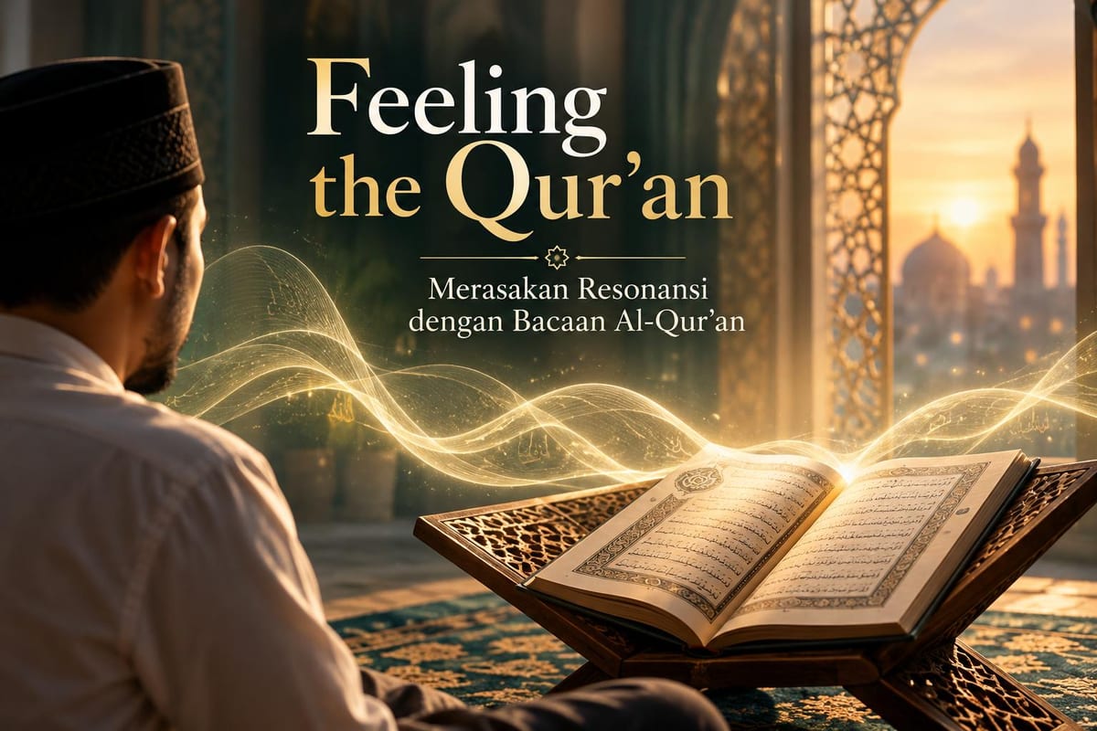 Ilustrasi sesi Feeling the Qur'an